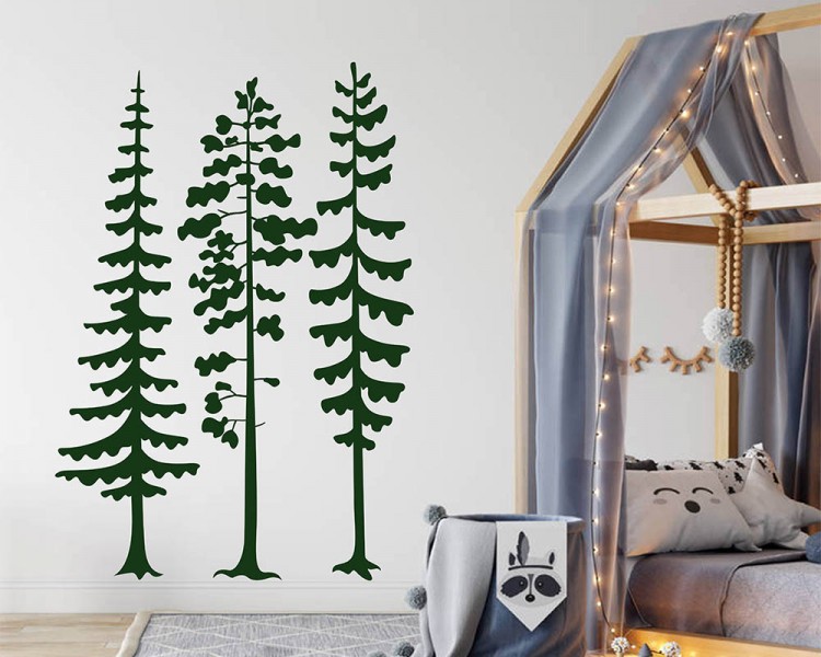 Woodland Trees Nursery Decals Woodland Trees Nursery Decals